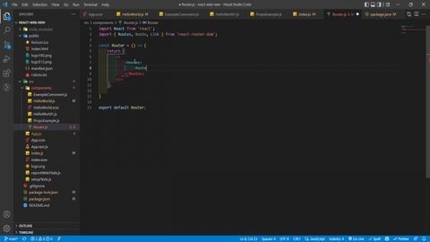 React Router | Setup React Router V6 | React Js Tutorial in Hindi #6