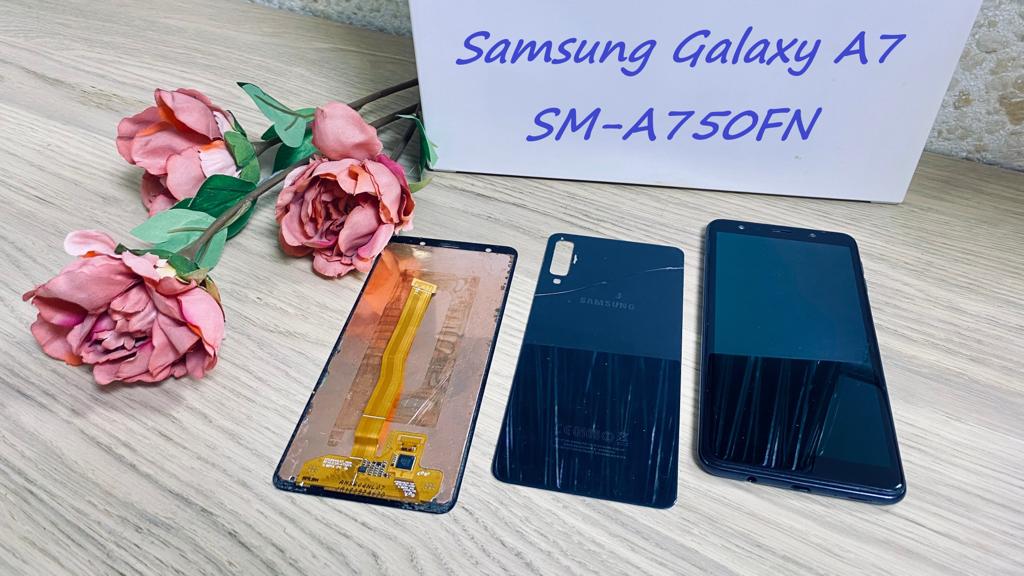Прошивка Samsung Galaxy A7 2018/SM-A750FN, нет изображения после загрузки/необычный ремонт.