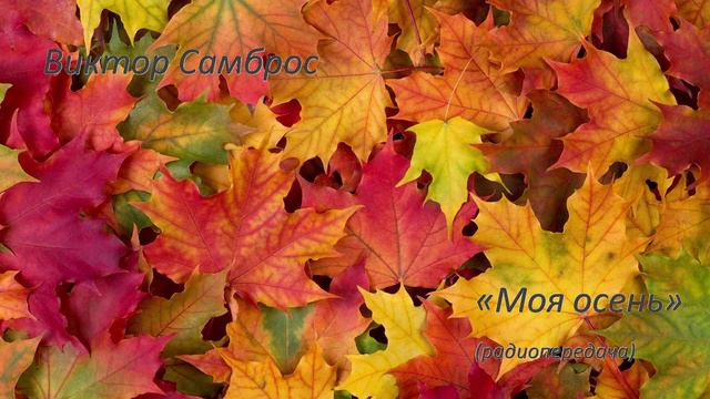 Виктор Самброс - Моя осень (радиопередача)