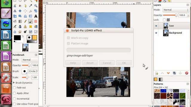 How to create a LOMO effect using GIMP.  The easy way.