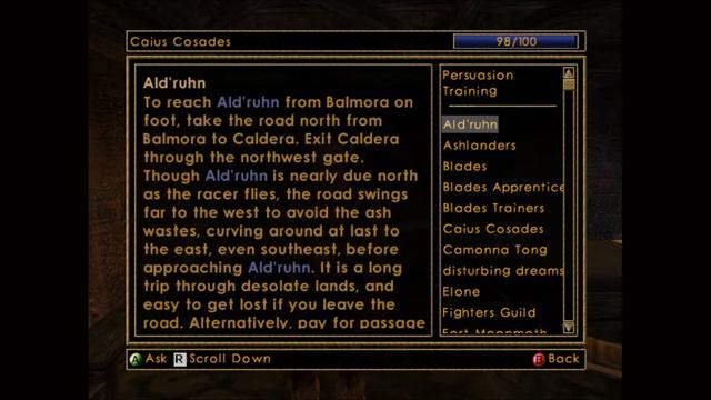 Let's Play The Elder Scrolls III: Morrowind Episode 19 [PRELUDE]