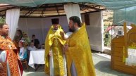 MVI 0751Престольный праздник в Солнечнодолинском храме святого пророка Илии