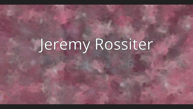 Jeremy Rossiter