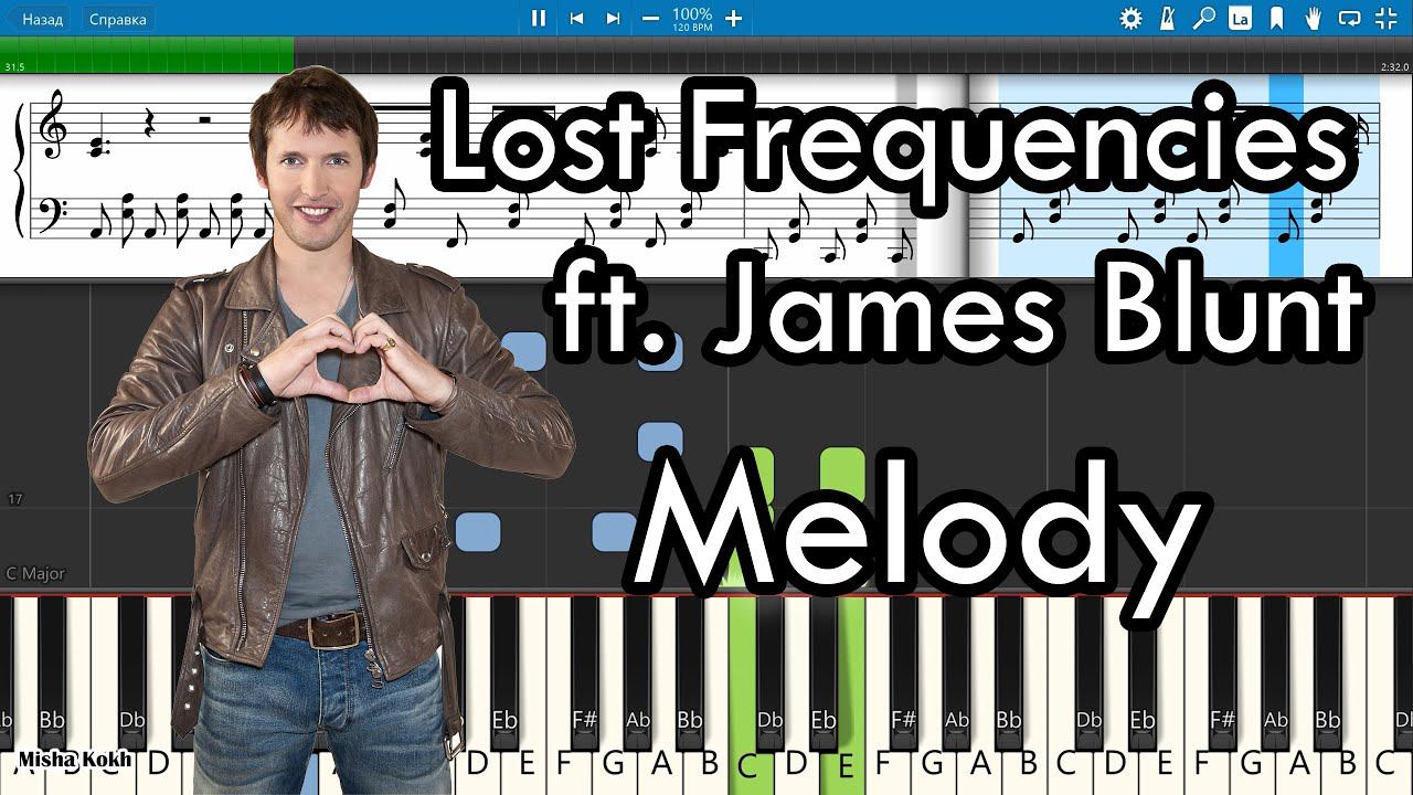 Lost Frequencies ft. James Blunt - Melody [Piano Tutorial | Sheets | MIDI] Synthesia