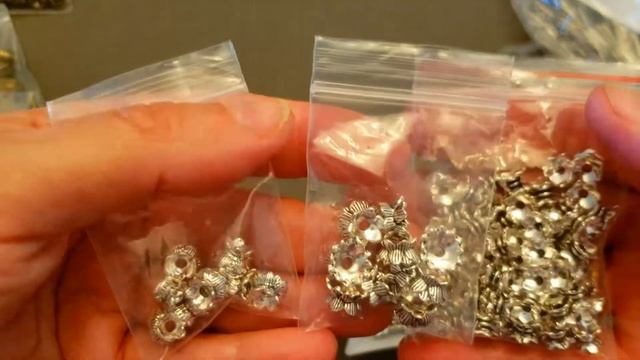 Распаковка.  Фурнитура для украшений. Haul jewelry findings. Accessoires des bijoux.