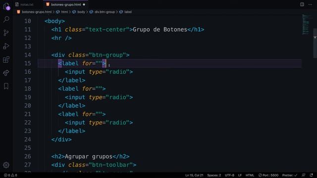 Curso Bootstrap - Componentes, grupo de botones (estado alternar)