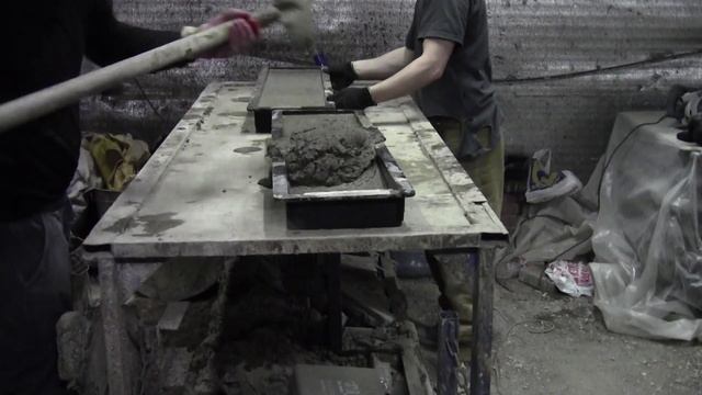 Технология производства садового бордюра (поребрика) http://smolelitbeton.ru