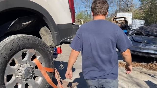 I Bought A Completely Burned Totaled 2017 Ford F250 King Ranch From Copart Salvage Auction For Chea