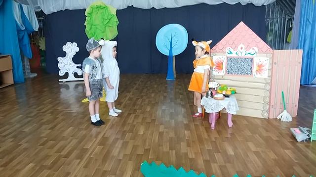 Дет сад #постановка #сказка #Заюшкинаизбушка