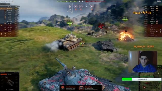 World Of Tanks ► Старт в больших танчиках ► Это что-то нереальное.