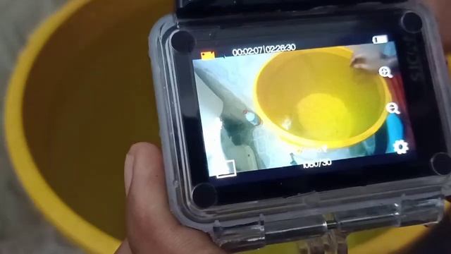 Action camera | Water Test Video | 4k Sjcam | Sj8 air