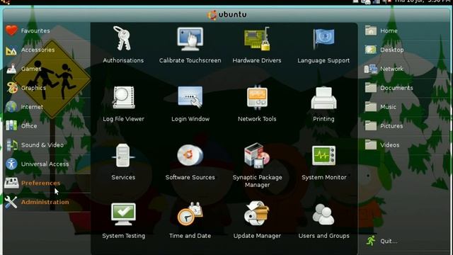 Acer aspire one with Ubuntu 9.04 netbook remix  :)