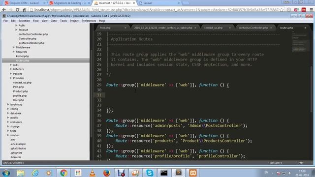 How To Create Model Using Eloquent In Laravel In Hindi