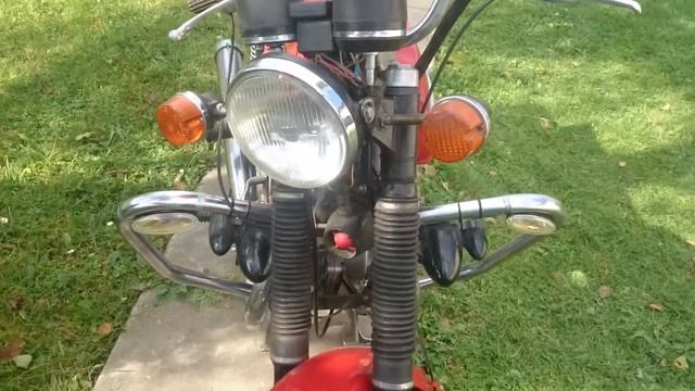 ЯВА JAWA 350 638 12V Реставрация Restauration 2017 р