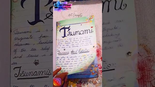 Disaster Management project || Natural Disasters || class 7,8,9,10