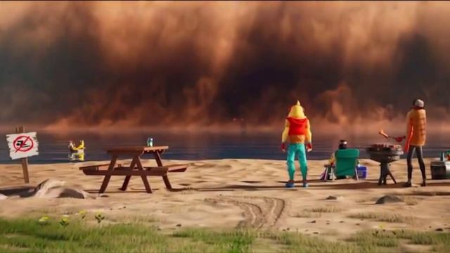 На Fortnite надвигается буря — в сети появился первый тизер постапокалиптического сезона «Wrecked»