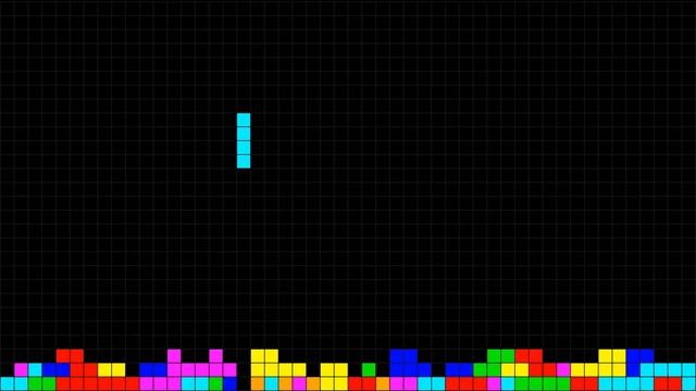 Java - Tetris Screensaver