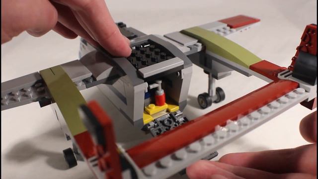 Lego Jurassic World 76947 Quetzalcoatlus Plane Ambush Stop Motion Build