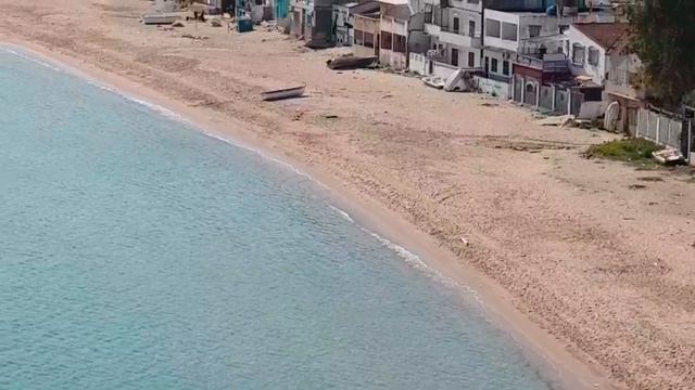 Vue Sur mer Plage_toche Annaba Algeria 26022021