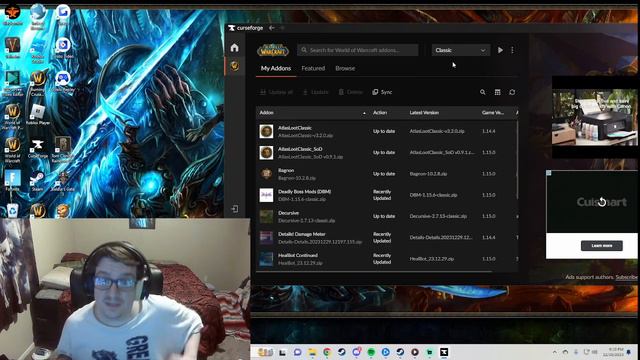 How To Download CurseForge Add-ons for WoW SoD