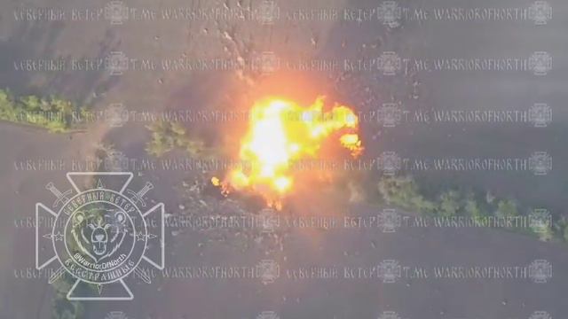 Срочно!Эффектное уничтожение Русским подразделением 🇷🇺"Север" РСЗО БМ-21 "Град" украинской армии!
