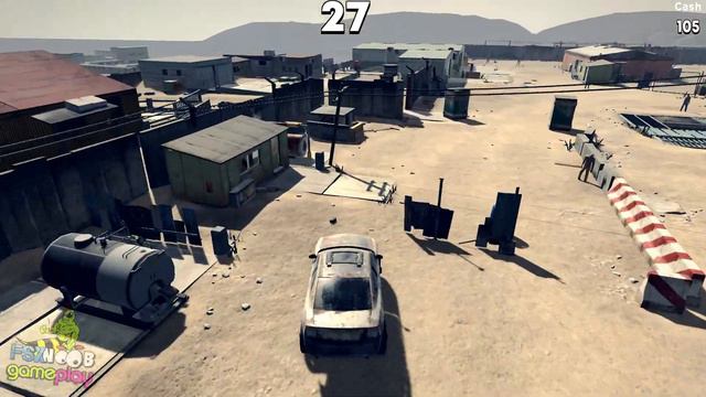 $1 Dollar Zombie Game - Zombies Don't Drive Gameplay PC STEAM 4K