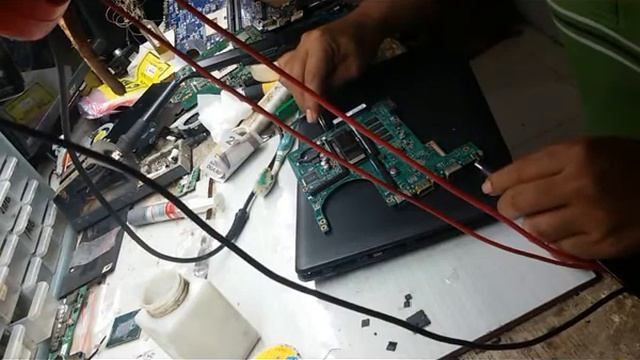 how to repair notebook asus x200M no display black screen
