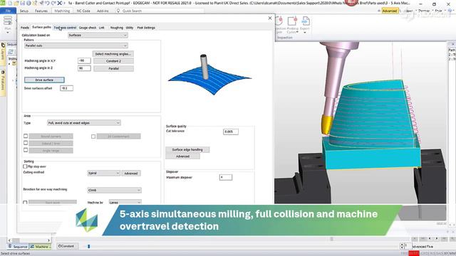 3 minutes Introduction to EDGECAM
