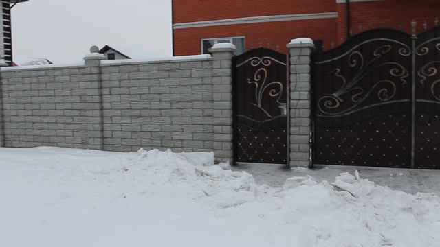 Ворота ,калитка, ручная ковка в стиле модерн в Барнауле