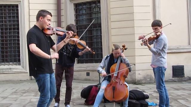 Royal Quartet - 'The Show Must Go On' (Beautiful Violin cover by Queen) #FolkRockVideo