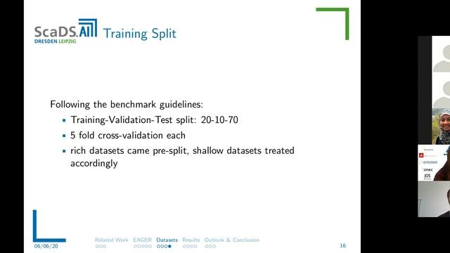 Embedding-Assisted Entity Resolution for Knowledge Graphs. #KGCW2021
