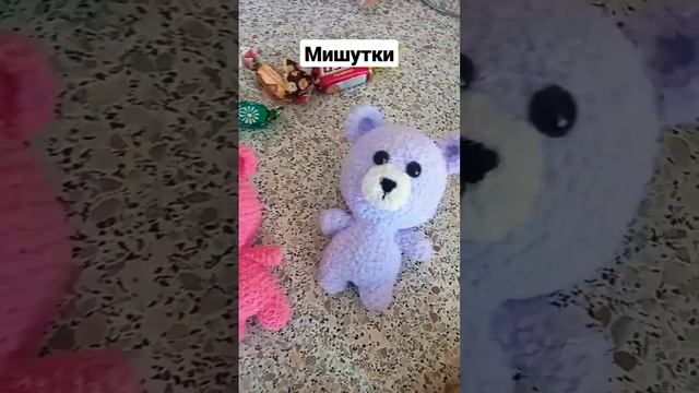Очень мягенькие мишки. #амигуруми #вязаныеигрушки #хочуврек #handmade