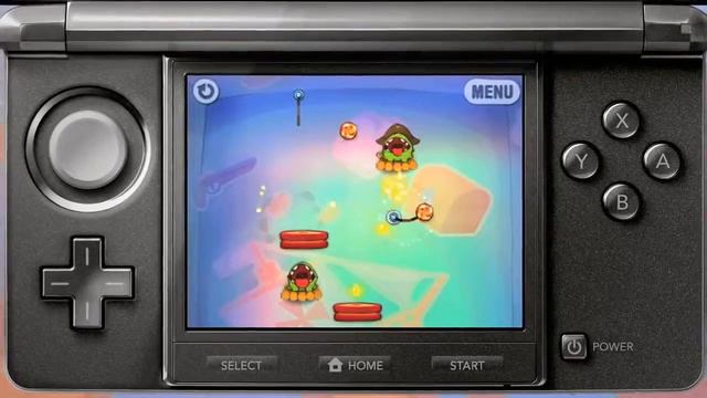 новинка! cut the rope на Nintendo 3DS трелер 2 + кат зе роуп 2