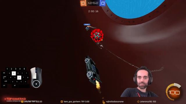 Rocket League Korona Virüslü Top Workshop Eğlence Modu :)