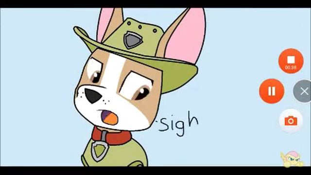 A PAW Patrol tribute for Rose the puppy