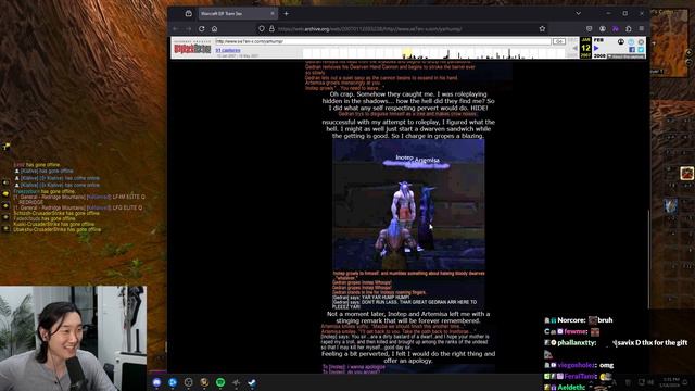 The Strangest WoW ERP Day