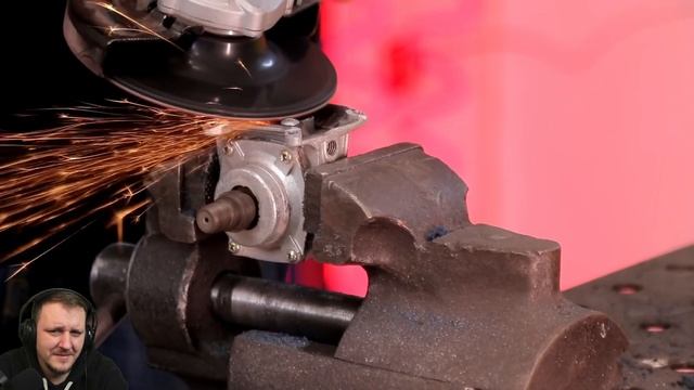 Чем превратить болгарку в ПЫЛЬ | Мастерская Pit_Stop Реакция