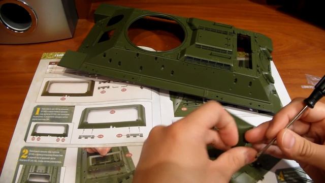 Сборка журнала "ТАНК Т34-85". Журналы.Ч - 19