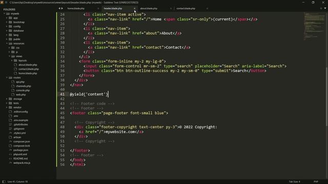First Laravel 8 website for beginners in Hindi || First Laravel project || CSEtutorials