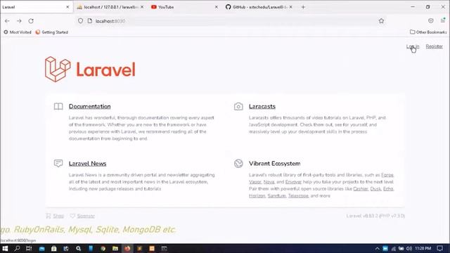 Laravel Breeze Auth Installation