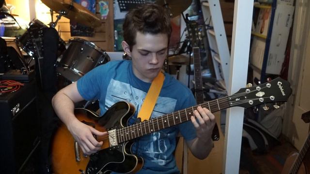 FOUR by Miles Davis. Михаил Лазарев, джазовая гитара/упражнение. Тональность Ми-бемоль мажор DOT 05