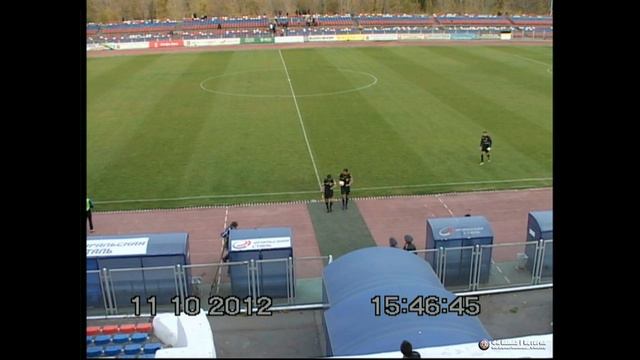 «Носта» (Новотроицк) - «КАМАЗ» (Набережные Челны) 0:0. Второй дивизион. 11 октября 2012 г.