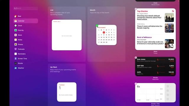 How to Manage Widgets on MacBook