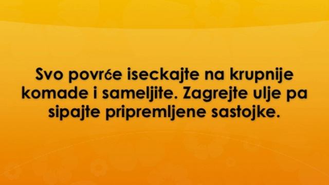 Letnji ajvar Recept