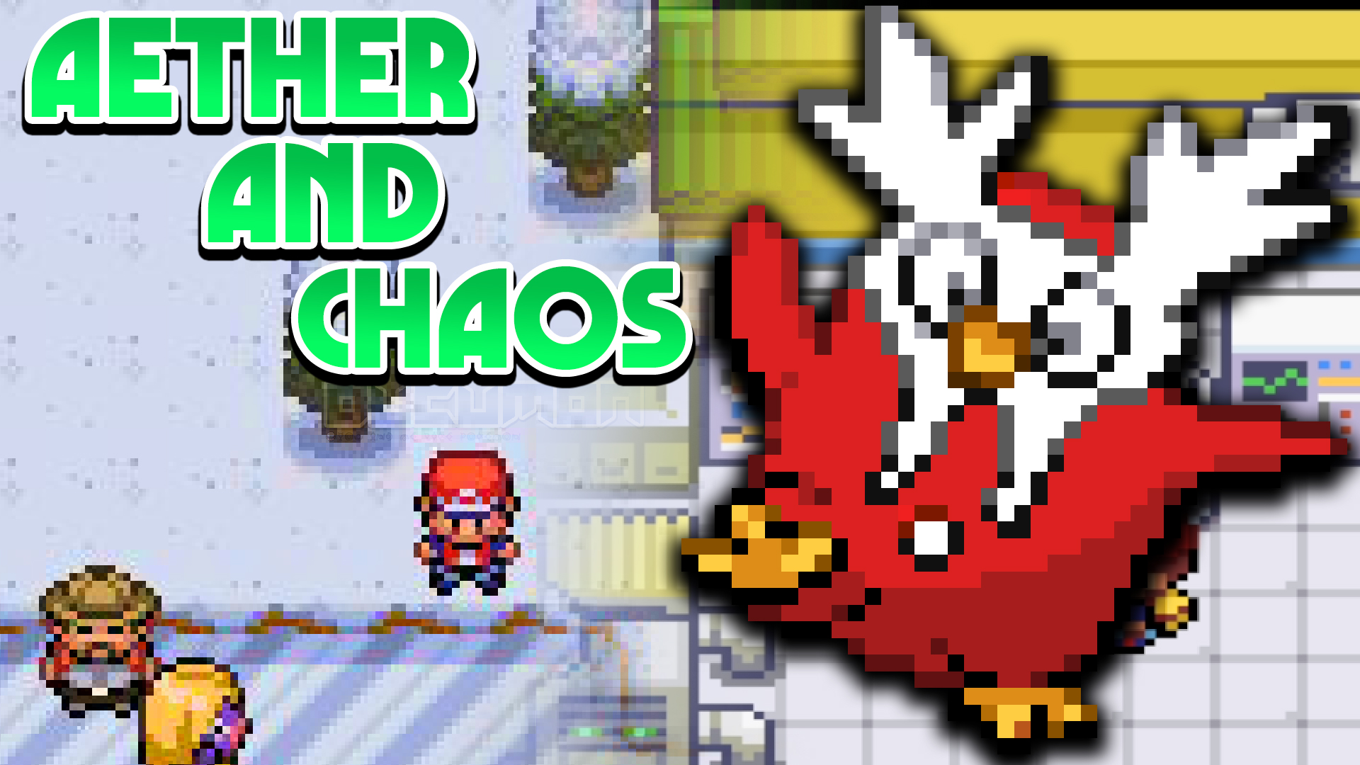 Pokemon Aether and Chaos — всего 357 покемонов, новые типы городов Aether и Chaos, новый регион, нов