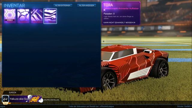 Tora Giveaway + Breakout TW + 2x Felgen - Rocket League