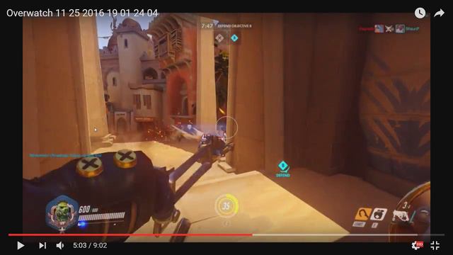 Overwatch VoD Review 2450 Rating Gameplay