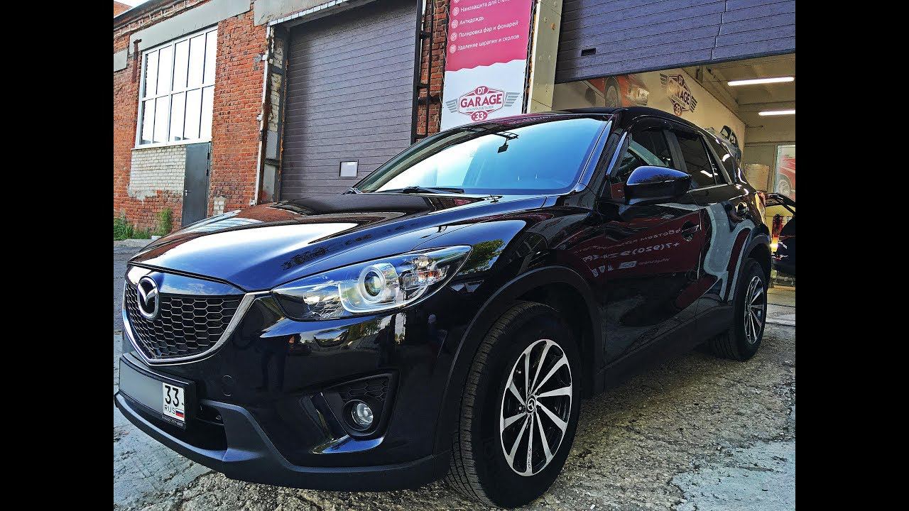 Mazda CX-5 - полировка с защитой i-Shield, химчистка с консервацией