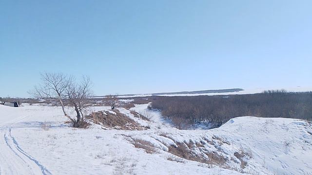 Зима в деревне