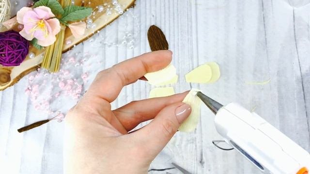 Мастер класс бабочки для мужского букета/ бабочка из гофрированной бумаги/DekoratoroDIY